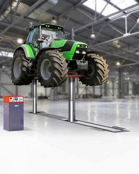 In-ground piston lift