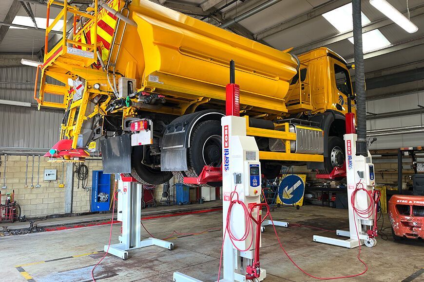 Stertil-Koni truck lifts