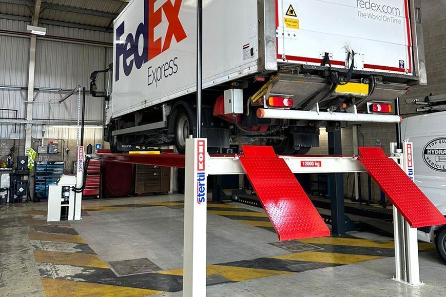 Stertil-Koni 4-Post Truck Lift 