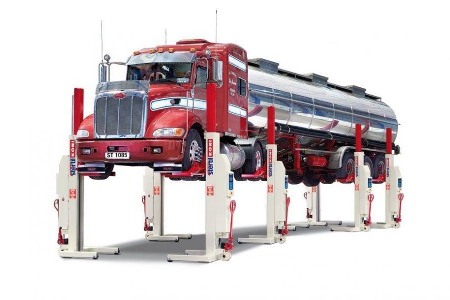 Mobile column lifts