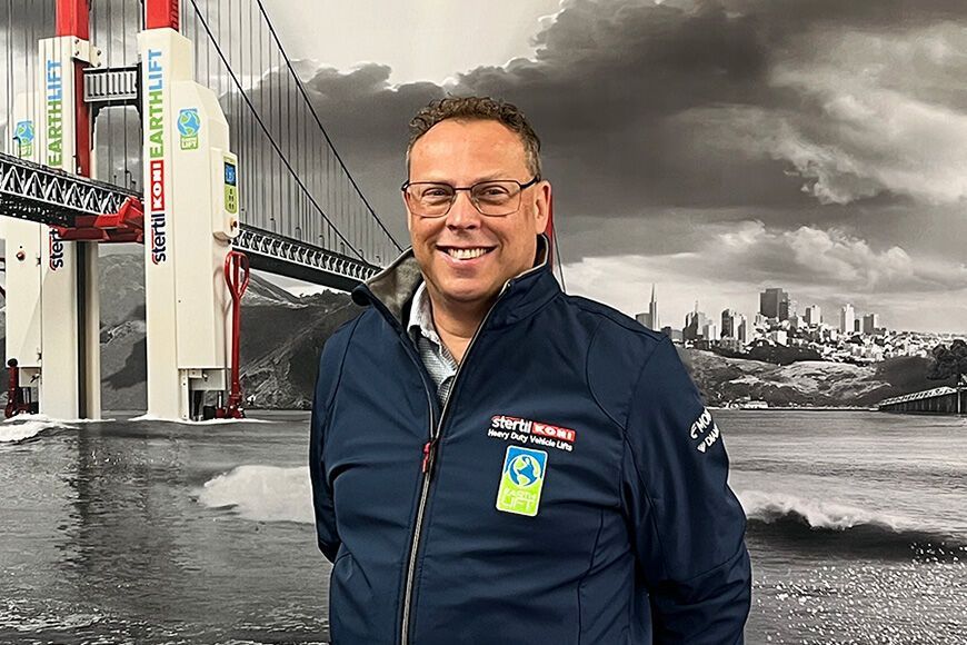 New Stertil-Koni Area Sales Manager Nigel Poynton