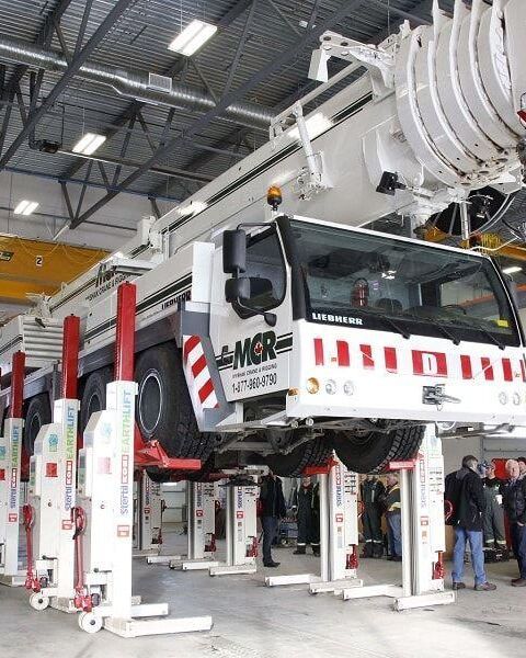 Mobile column lift - Hywema