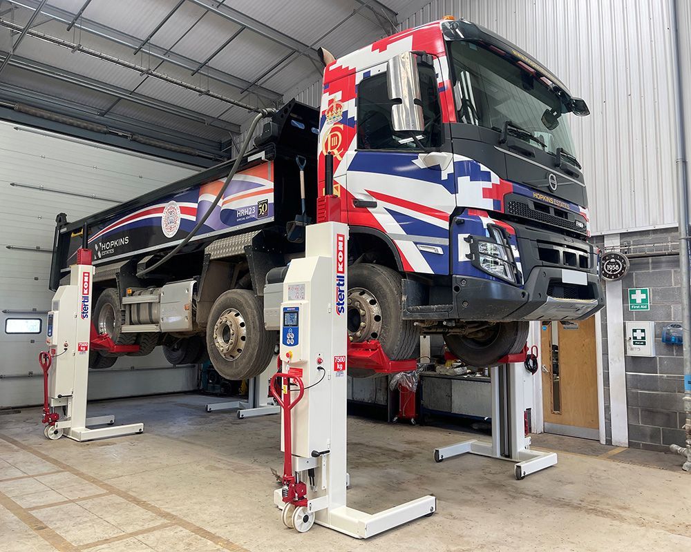 Stertil-Koni mobile truck lift
