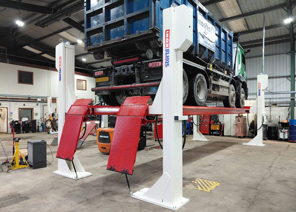 Stertil-Koni HGV 4-Post Vehicle Lift