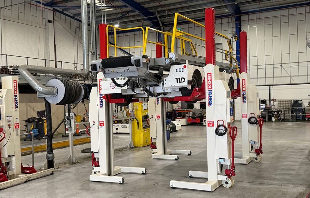 Stertil-Koni TCR Stockport GSE vehicle lift