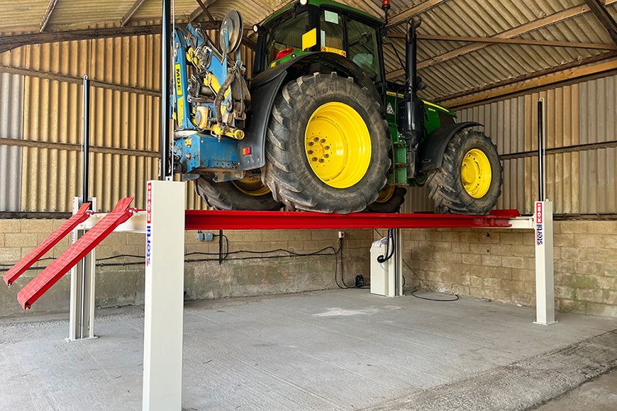 Stertil-Koni 4-Post Lift for Tractors