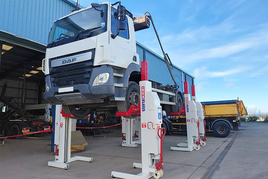 Stertil-Koni: Independently Tested and Certified Heavy Duty Vehicle Lifts