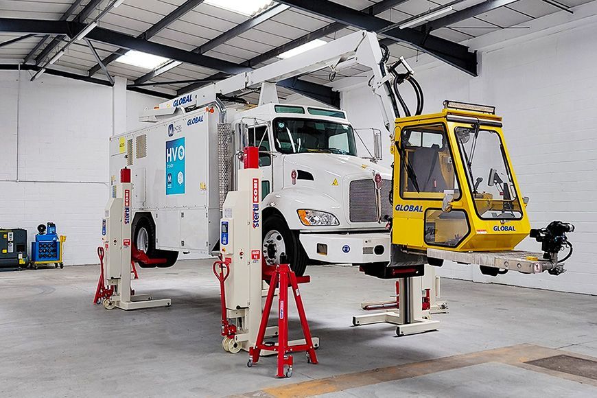 Stertil-Koni GSE equipment maintenance lift
